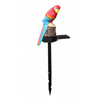 Zahradní solární světlo Papoušek