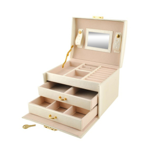 Šperkovnice / truhla - béžová