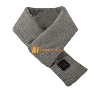 Inteligentní vyhřívána šála šedá