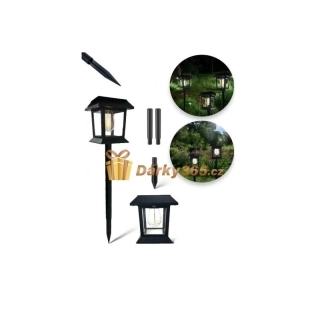 Solární zahradní lampa 53cm - teplá bílá Lucerna