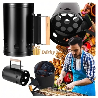 Komínový podpalovač startér na uhlí