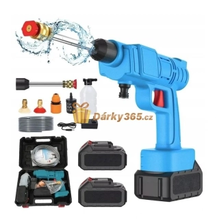Aku tlaková myčka 40bar, 21V s příslušenstvím, kufřík T-86