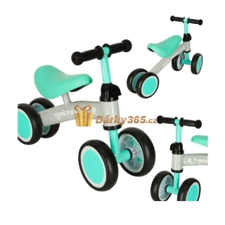 Dětská čtyřkolka balanční 3v1 Trike Fix Mini mint