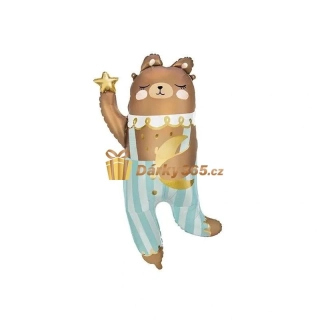 Fóliový balónek Medvídek 55 x 90 cm