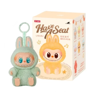 Stylová sběratelská plyšová figurka Labubu - Have a Seat Mix