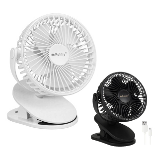 Bezdrátový stolní ventilátor Ruhhy, 1200 mAh, USB-C, 3 rychlosti