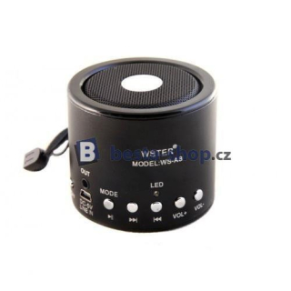 Mobilní MP3 reproduktor s FM rádiem WS-A8