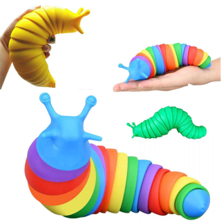 Antistresový kloubový slimák