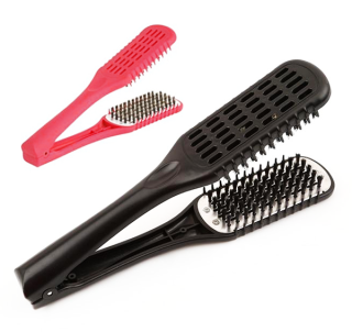 V&V Kartáč na rovnání vlasů Straight´n Go červená