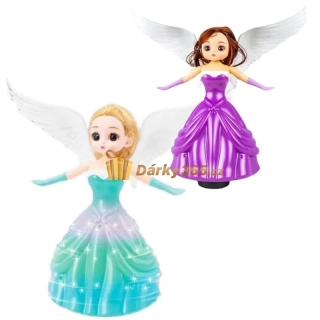 Panenka Anna s křídly zpívá, tančí, svítí