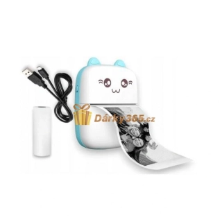 Přenosná mini fototiskárna pro děti i dospělé