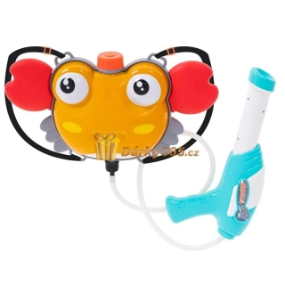 Vodní pistole s nádrží v batohu Krab 1000 ml